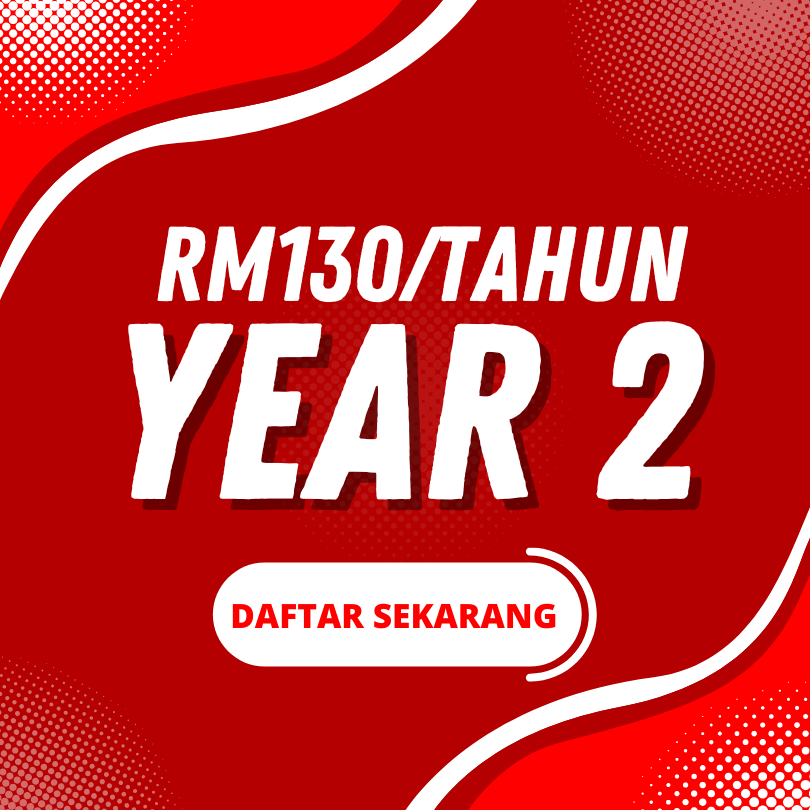 YURAN PENDAFTARAN TAHUNAN (YEAR 2)